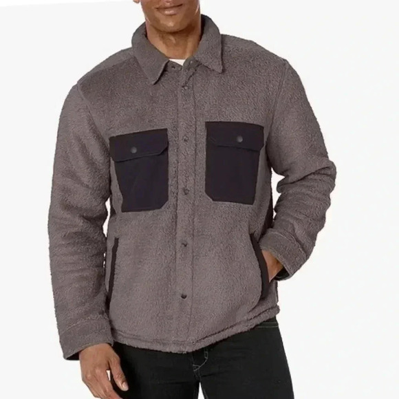 Outerknown Skyline Shirt Jacket in Galaxy New With Tag Size L - Picture 3 of 7